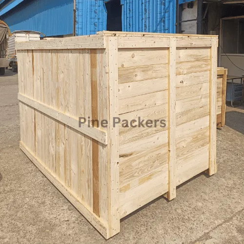 pine packers wooden box 1